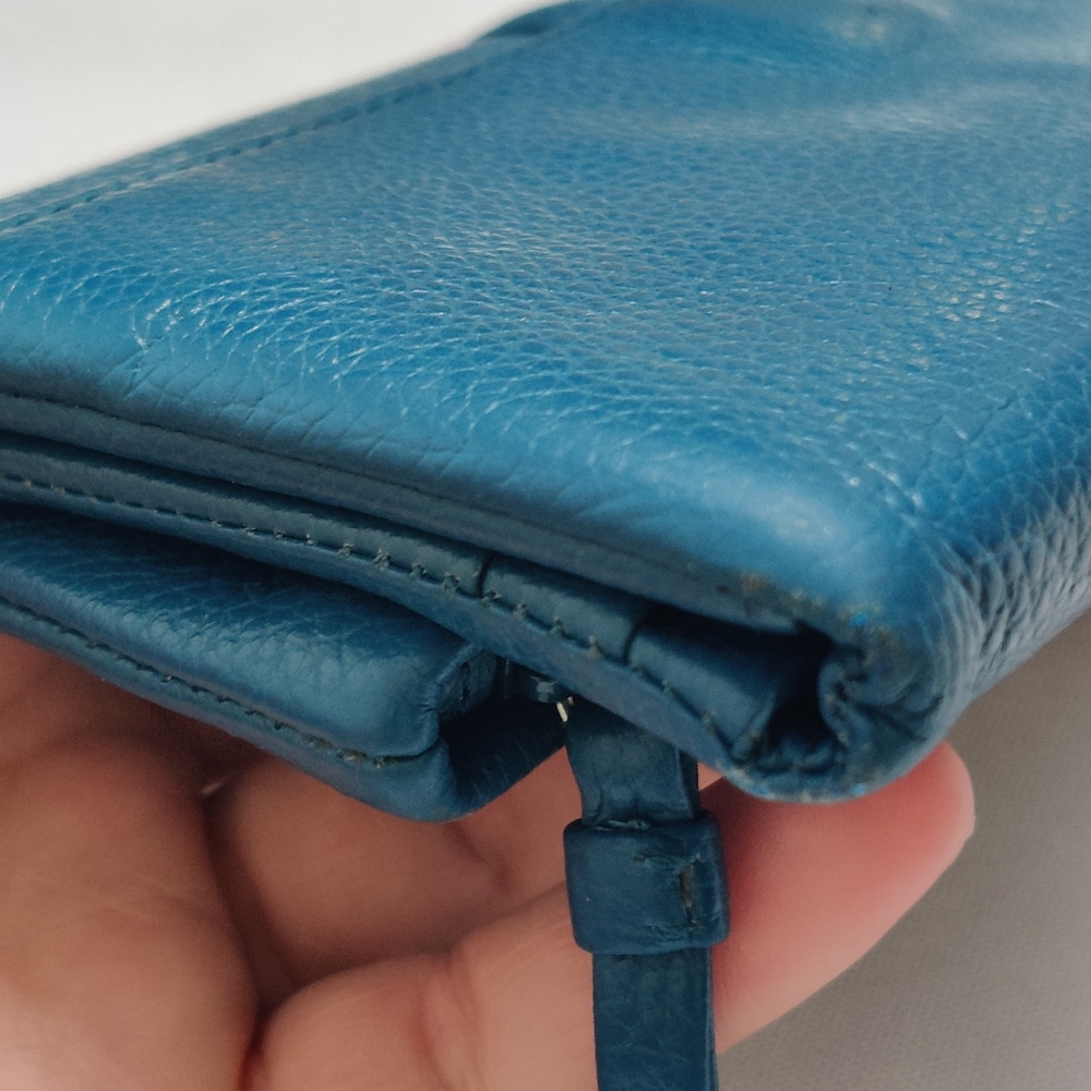 Brighton Turquoise Blue Nolita Wallet - Picture 10 of 13